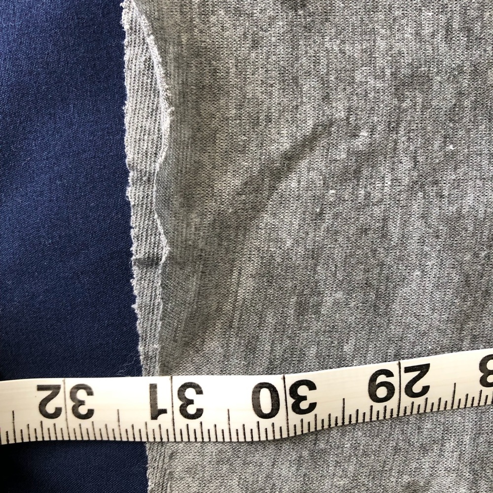 Papillon Large Gray Jersey Infinity Scarf - Picture 5 of 7